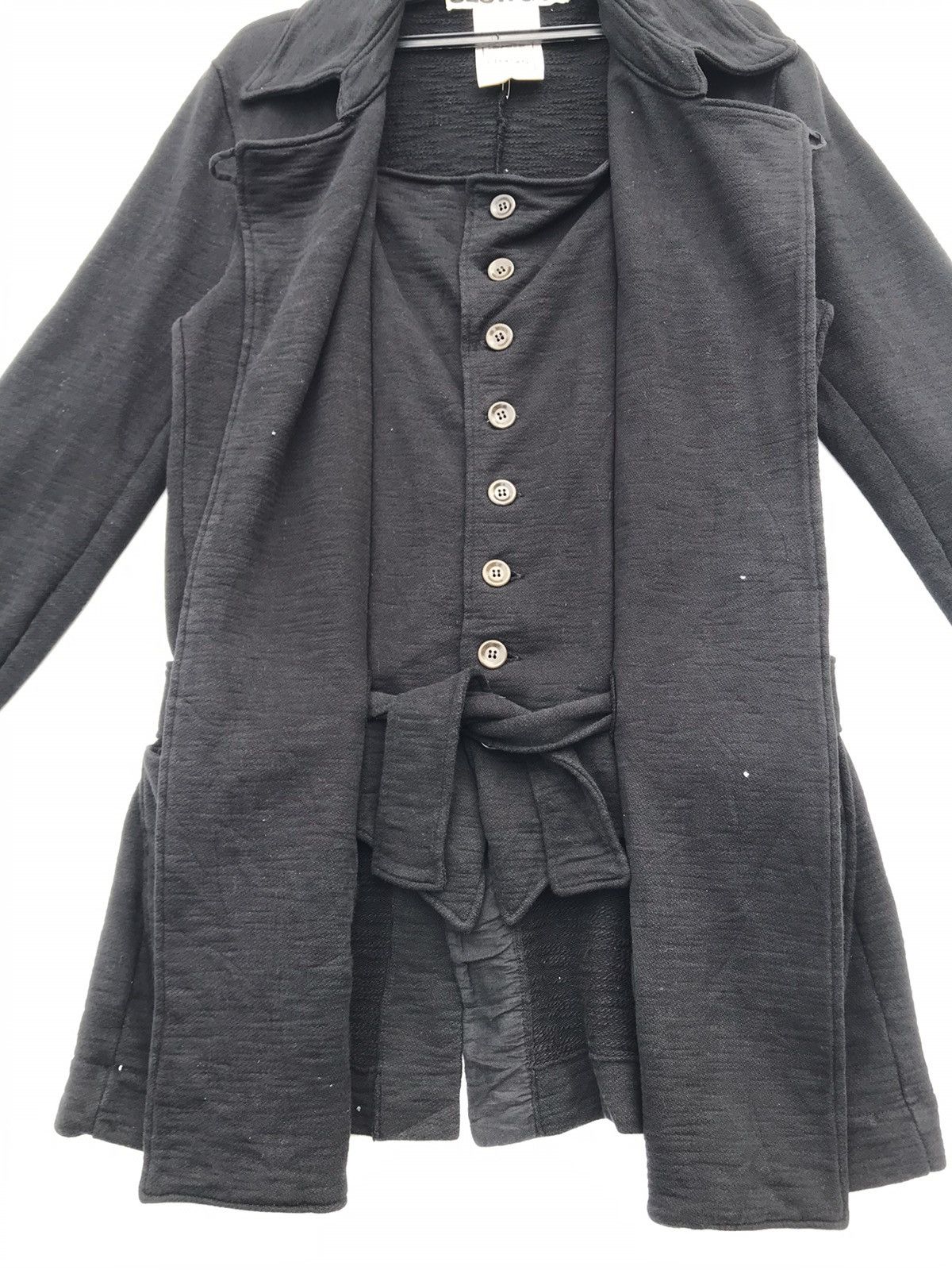 Japanese Brand SlowGun japan double breast coat jacket likes yohji Size US S / EU 44-46 / 1 - 6 Thumbnail