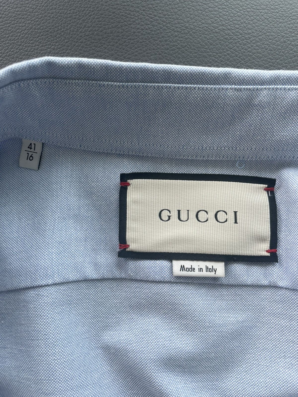 Gucci Brand New Limited Edition Rare LOVED Embroidery Logo Shirt Size US XL / EU 56 / 4 - 17 Thumbnail