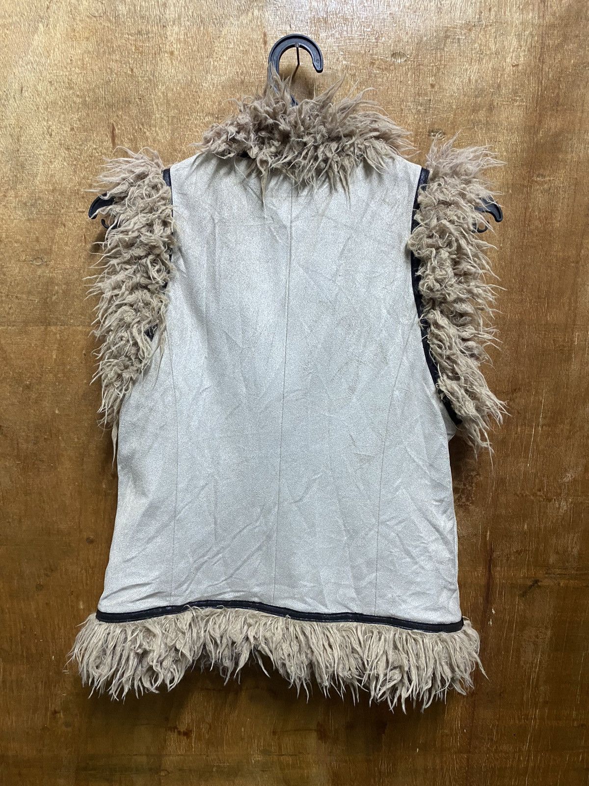 Le Grande Bleu (L.G.B.) LGB STYLE Vest Anna Kerry Jeans Faux Fur Size XS / US 0-2 / IT 36-38 - 5 Thumbnail