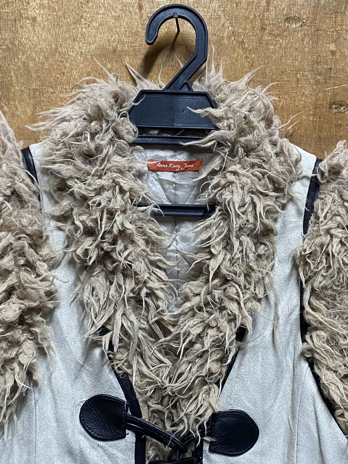 Le Grande Bleu (L.G.B.) LGB STYLE Vest Anna Kerry Jeans Faux Fur Size XS / US 0-2 / IT 36-38 - 2 Thumbnail