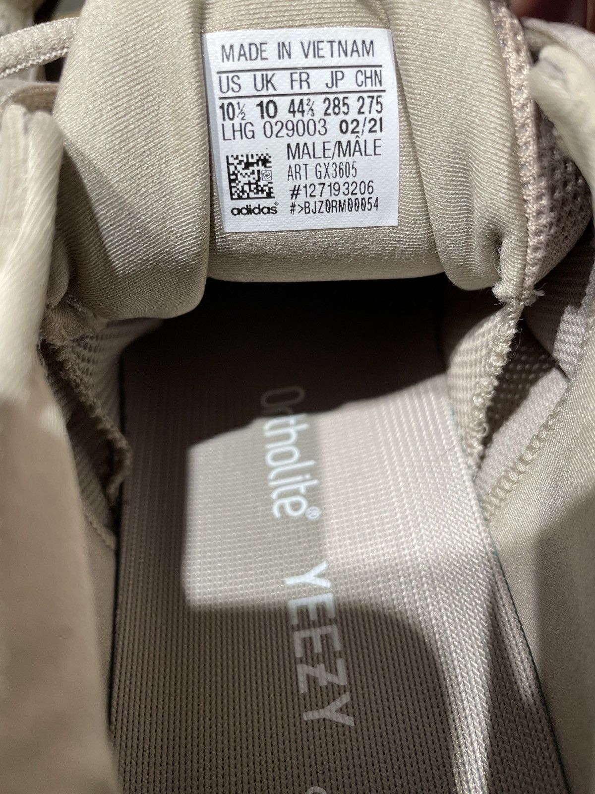 Jordan Brand Yezzy 500 ‘Taupe Light’ Size US 10.5 / EU 43-44 - 6 Thumbnail