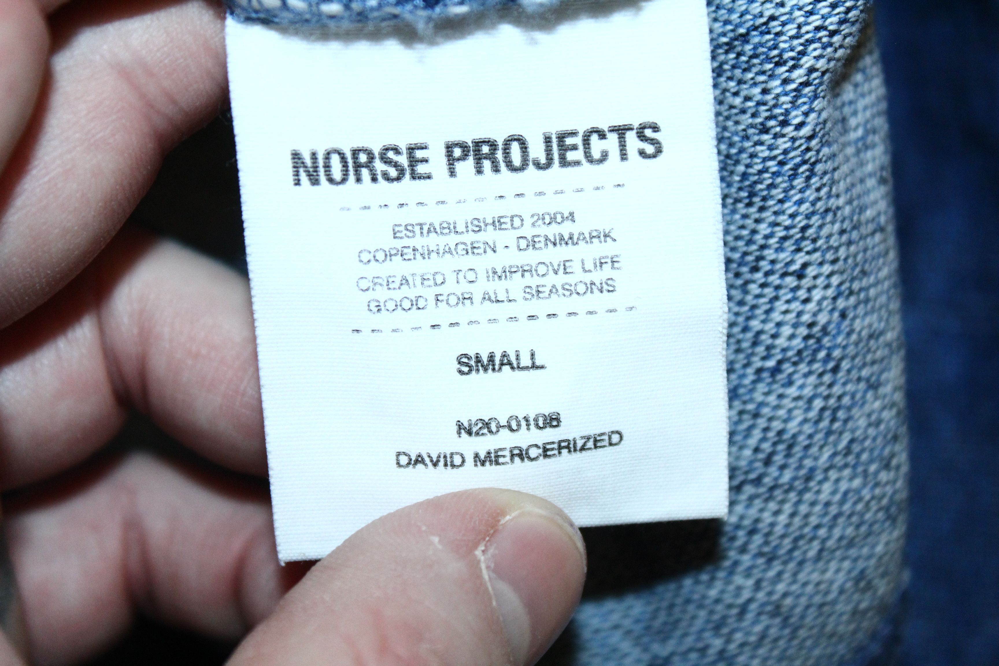 Norse Projects Norse Projects David Mercerized Garment Dyed Sweats Size US S / EU 44-46 / 1 - 4 Thumbnail