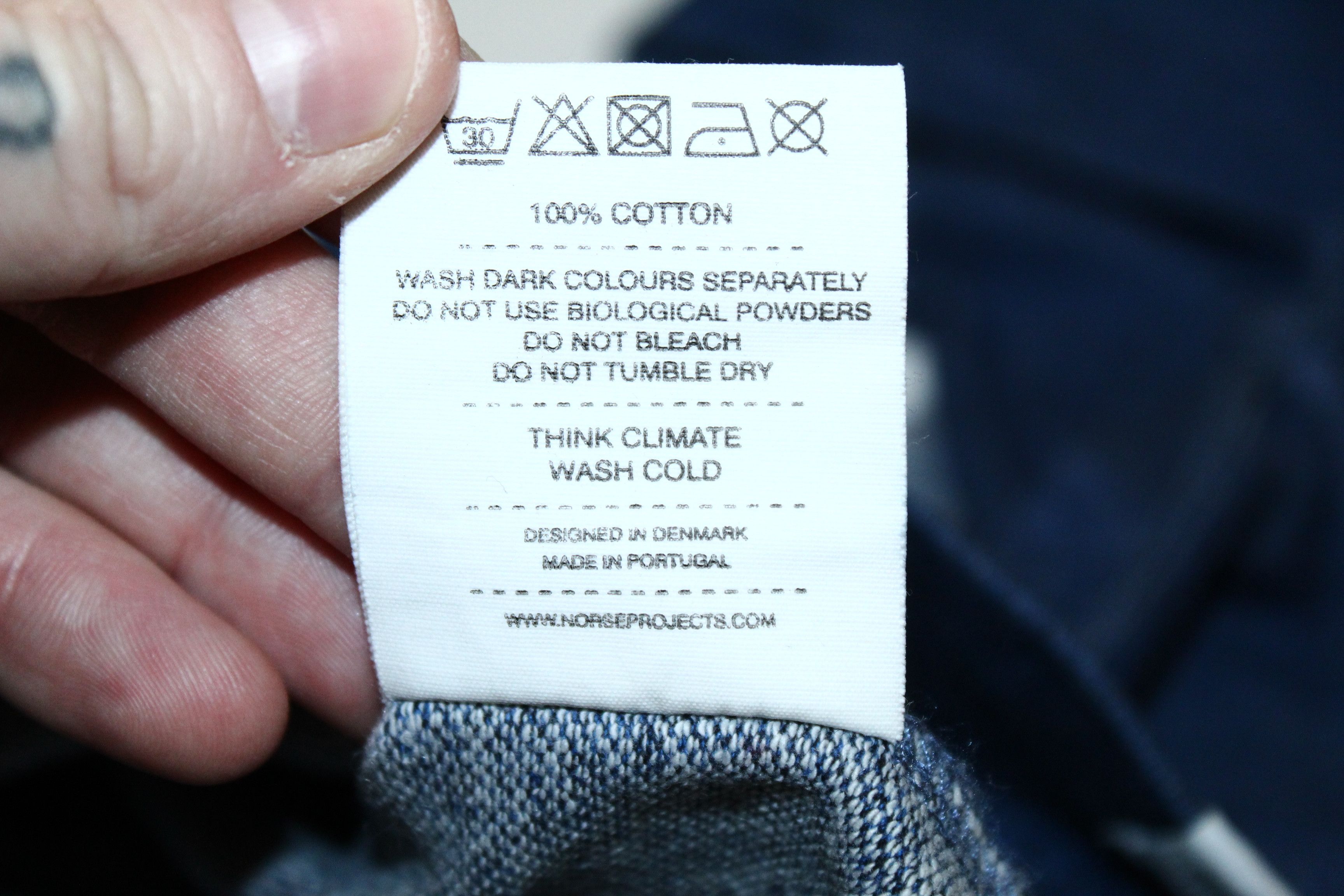 Norse Projects Norse Projects David Mercerized Garment Dyed Sweats Size US S / EU 44-46 / 1 - 5 Thumbnail