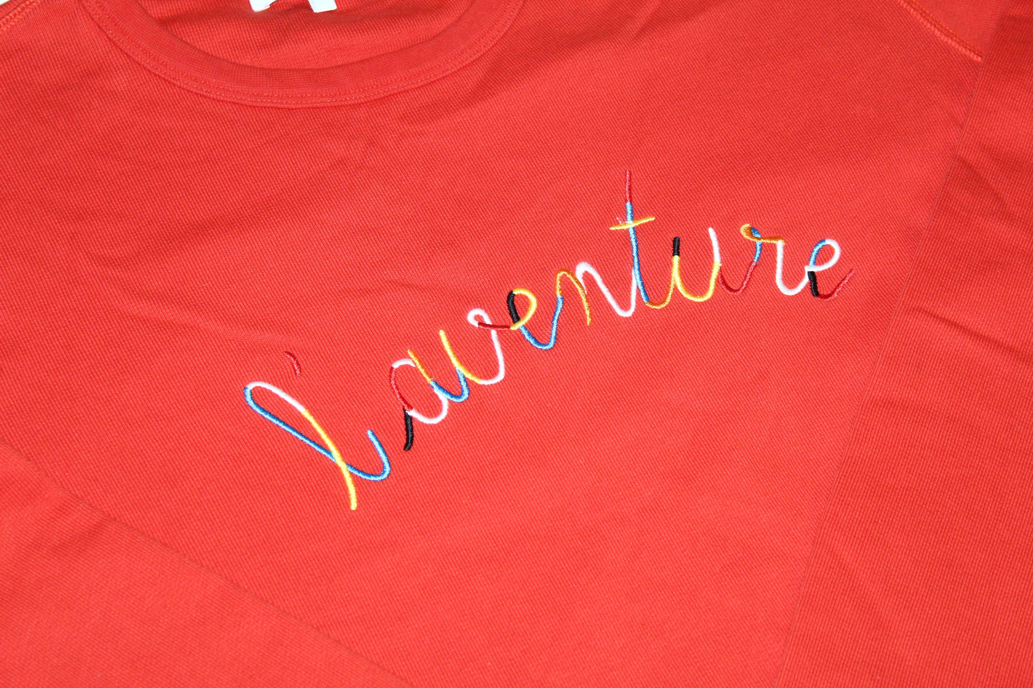 Maison Labiche 💥 MAISON LABICHE Paris Logo L'Aventure Sweatshirt Size US L / EU 52-54 / 3 - 4 Thumbnail