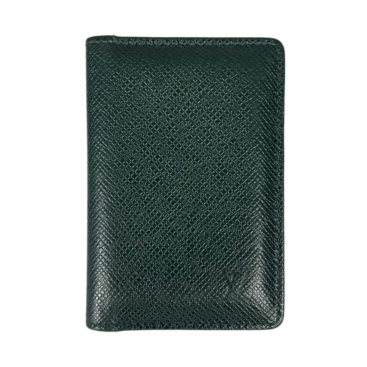 Louis Vuitton Louis Vuitton Taiga Leather Pocket Organizer Card Holder ...