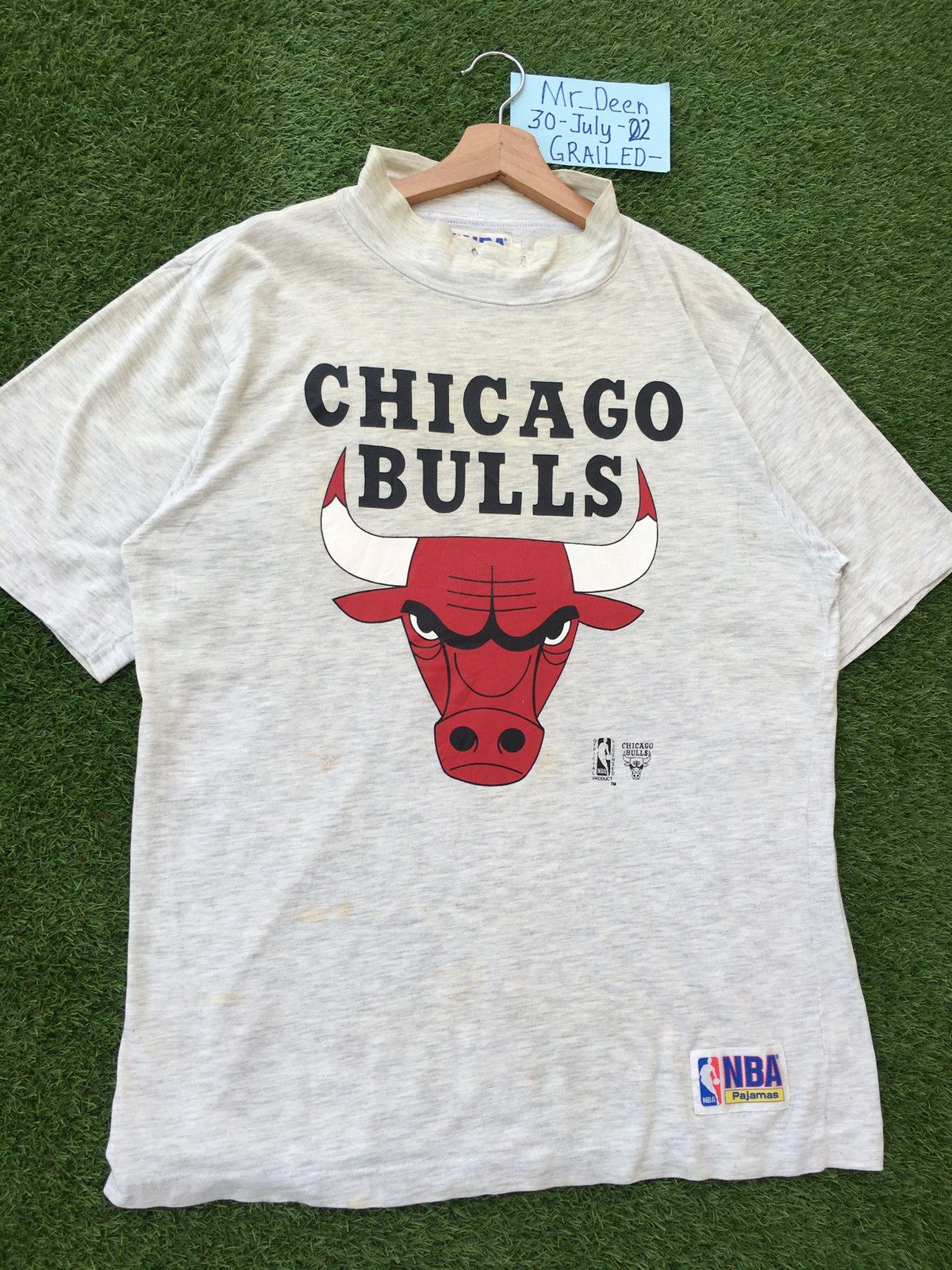 NBA Vintage NBA Chicago Bulls Tshirt Size US L / EU 52-54 / 3 - 6 Thumbnail