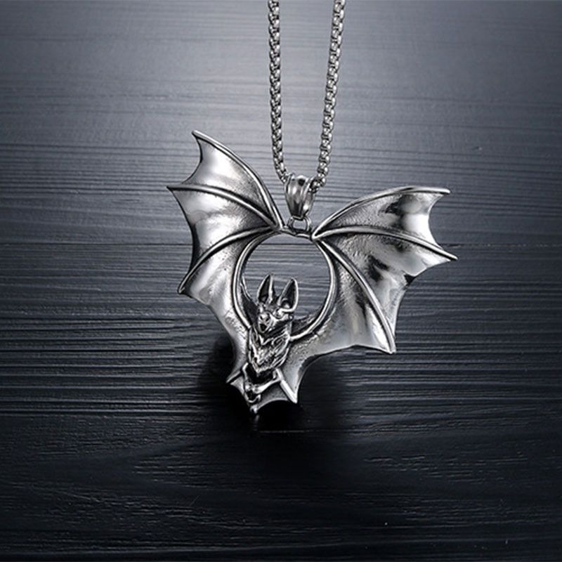 Jewelry Vampire Bat Necklace Size ONE SIZE - 1 Thumbnail