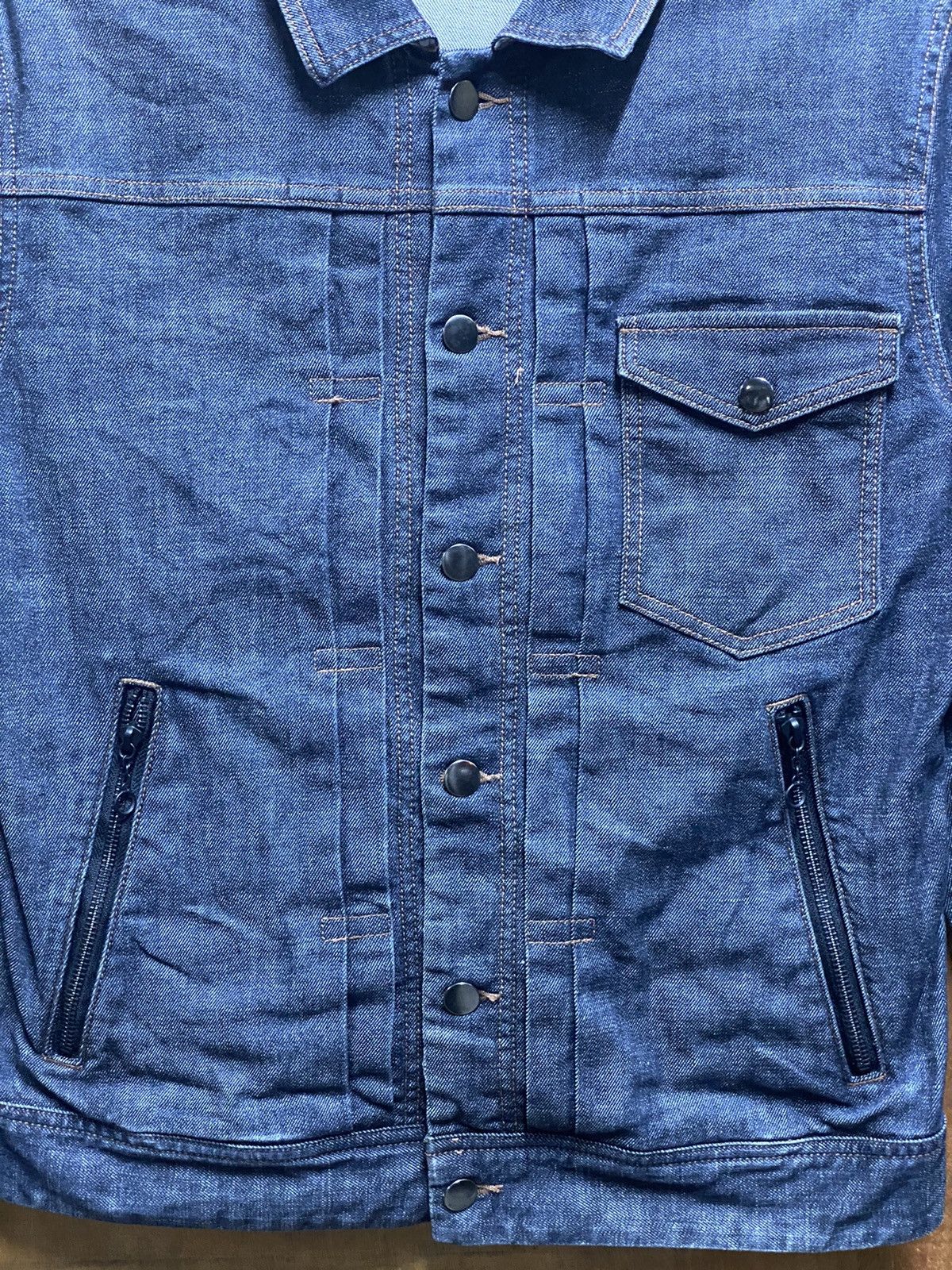 Japanese Brand Japanese Rageblue Denim Type 3 Truckers Jacket Size US L / EU 52-54 / 3 - 2 Thumbnail