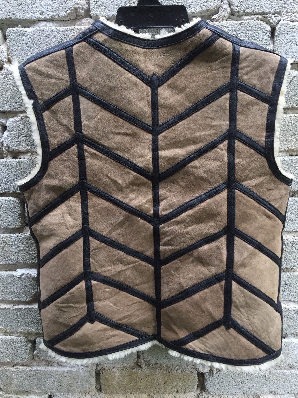 Custom Made Rare Sherpa Vest