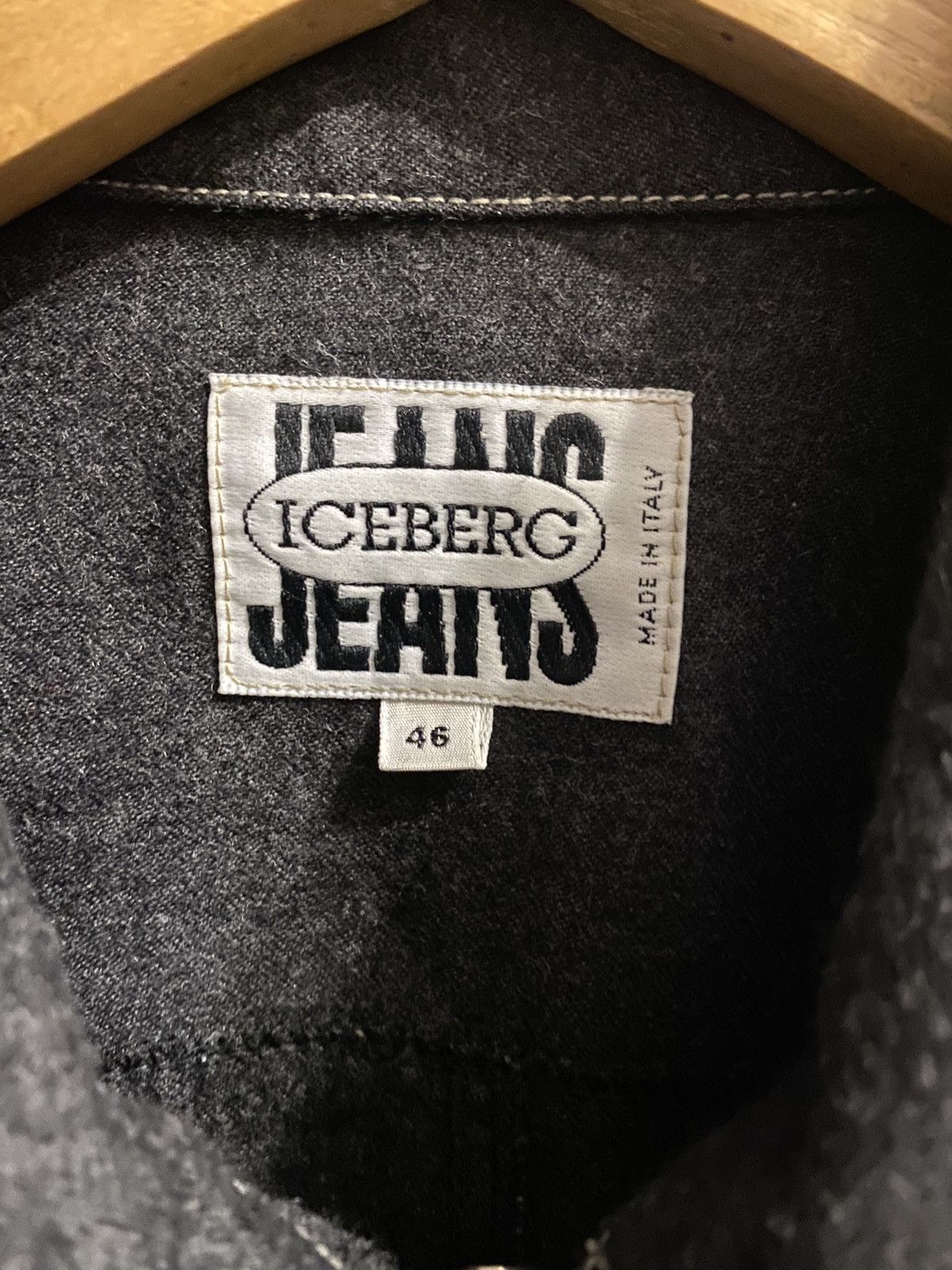 Iceberg Rare Luxury Iceberg Jacket Woman 100% Lana Virgin Wool Size L / US 10 / IT 46 - 6 Thumbnail