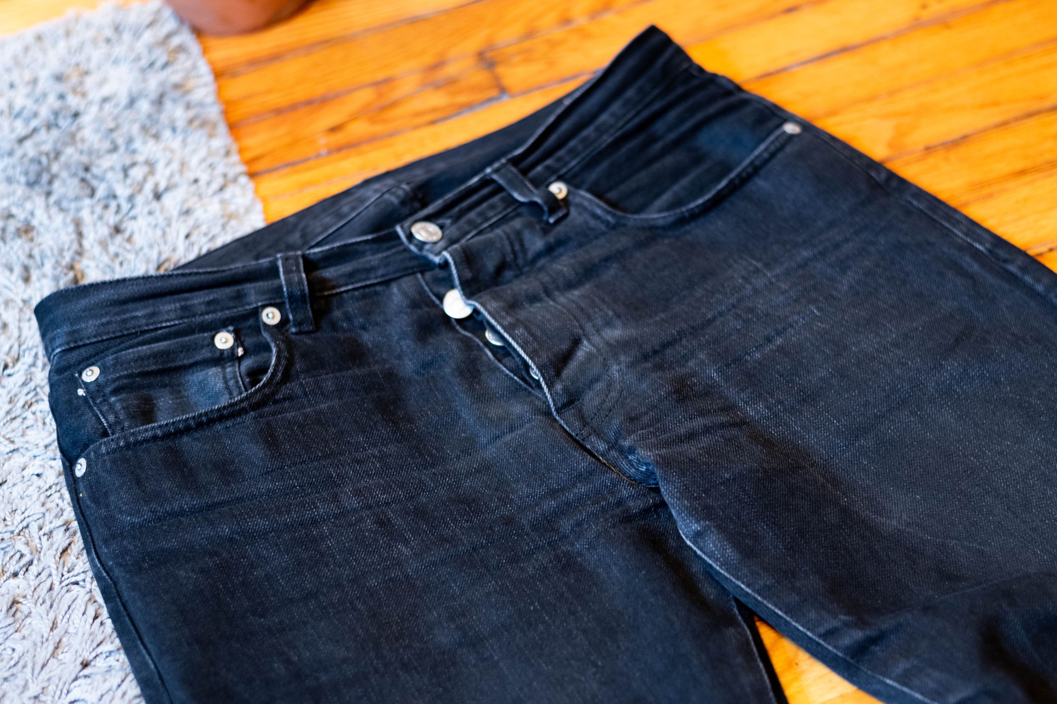 Fortela Fortela Grey Black Selvedge John Jeans Denim 30 x 30 Size US 30 / EU 46 - 2 Thumbnail
