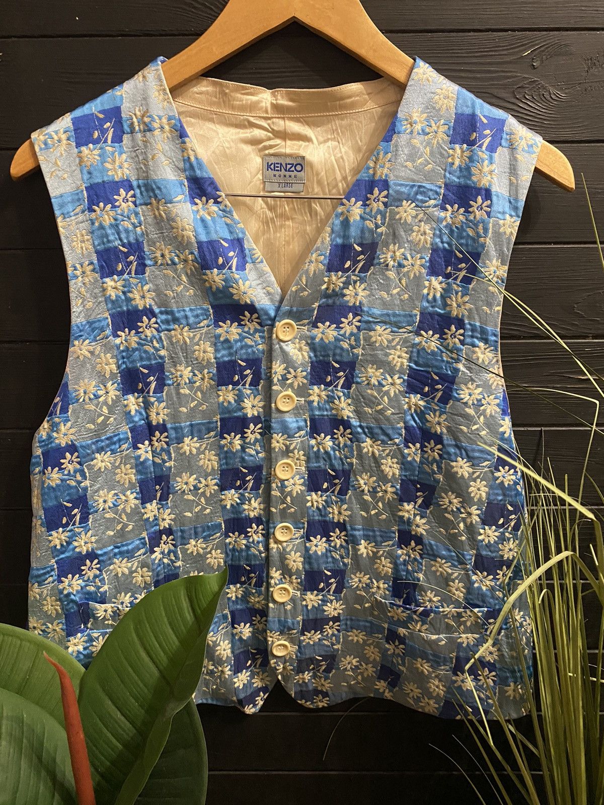 Kenzo 100% silk vest Kenzo Size 42R - 1 Thumbnail