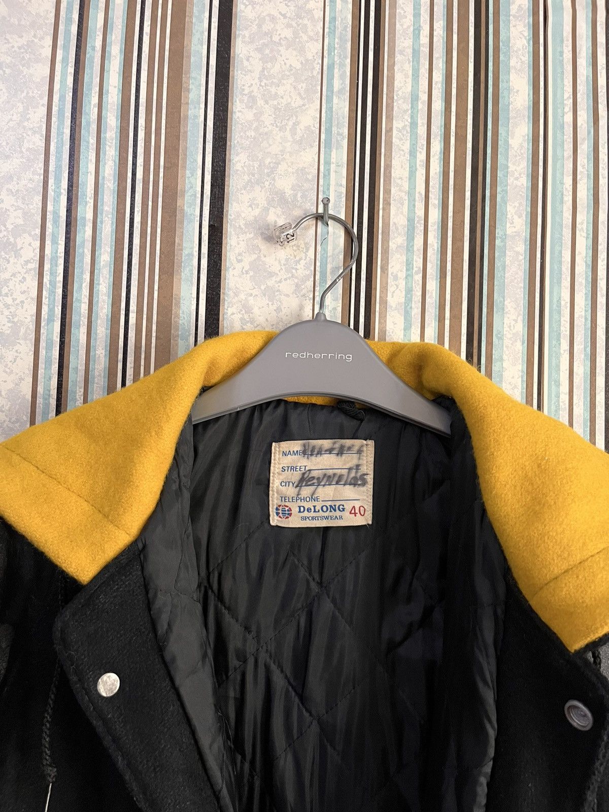 Delong 1990s delong hoodies sportswear letterman #C4 Size US M / EU 48-50 / 2 - 4 Thumbnail