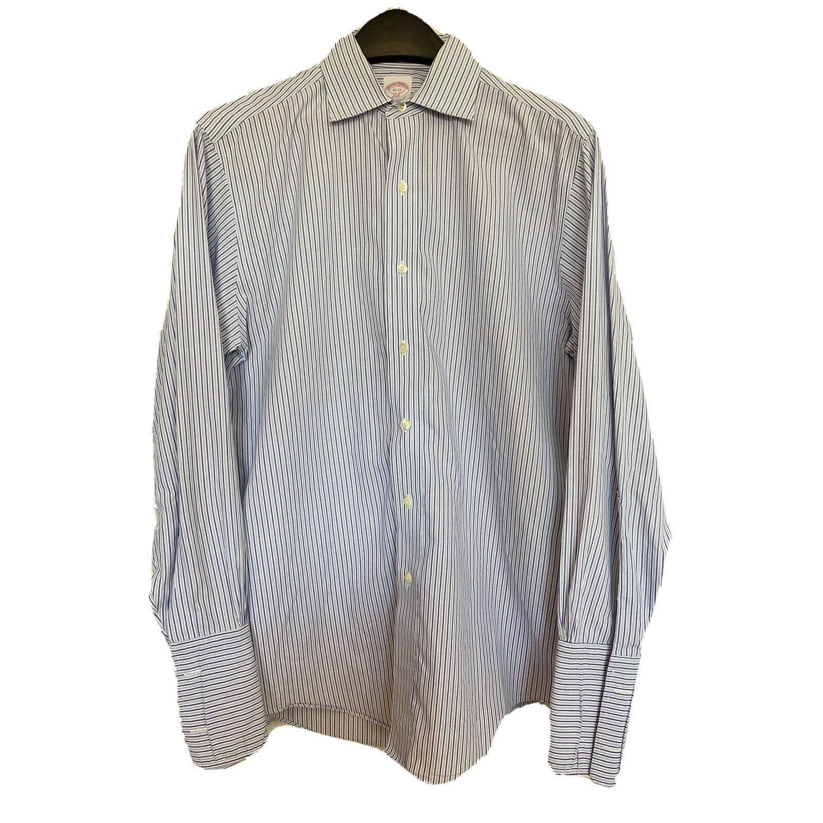 Chemise Homme BROOKS BROTHERS - Taille 15.5 (Col) 33 (Manche) - Occasion Très Bon État - Multicolore