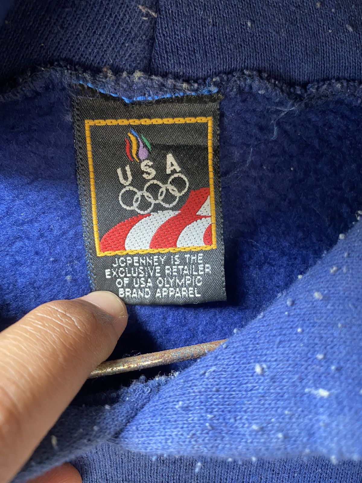 USA Olympics × Vintage Vintage 90's USA Olympic Hoodie Size US M / EU 48-50 / 2 - 6 Thumbnail