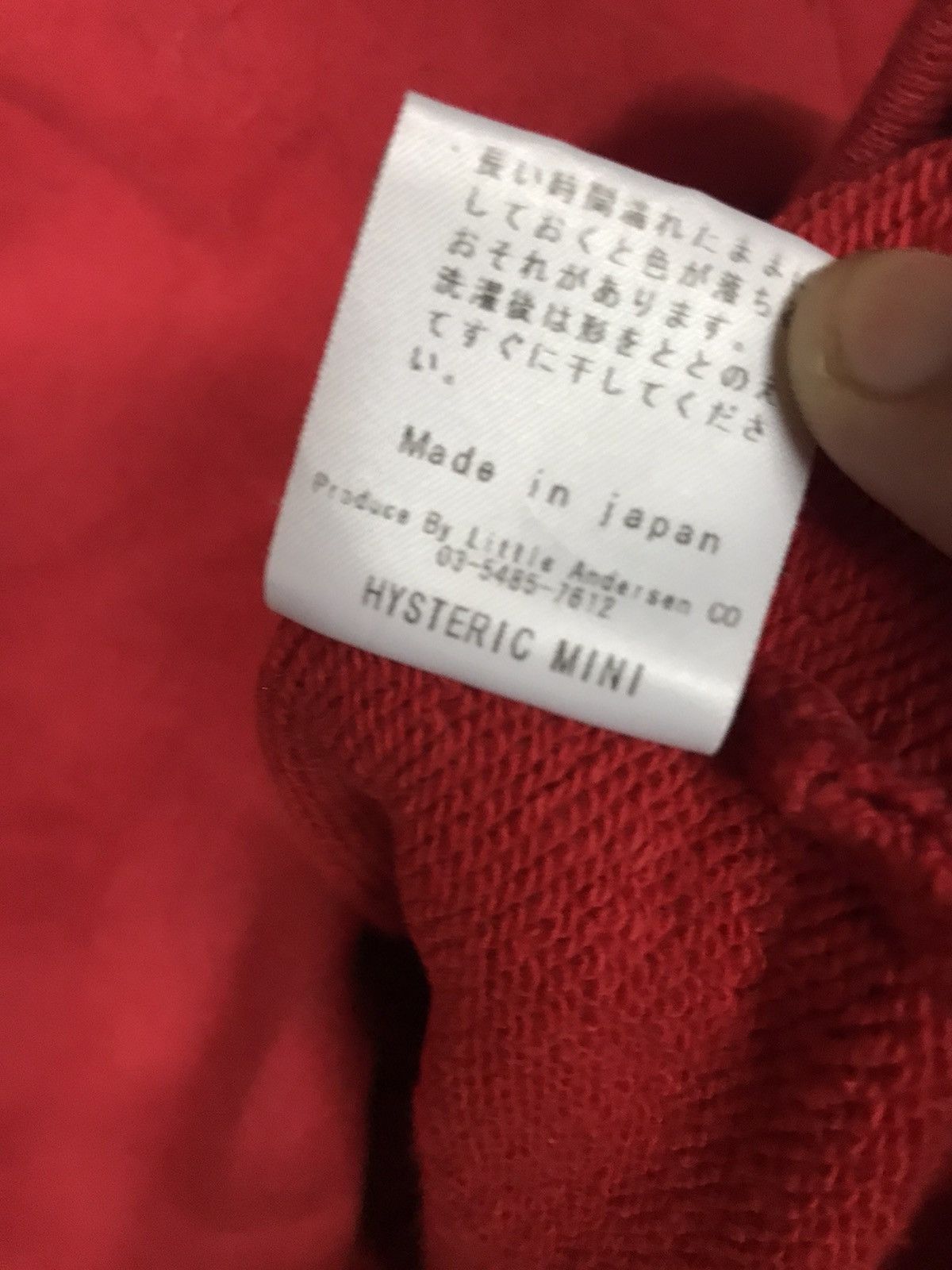 Hysteric Glamour Hysteric Mini Tshirt Longsleeve Pullover Size US S / EU 44-46 / 1 - 9 Thumbnail