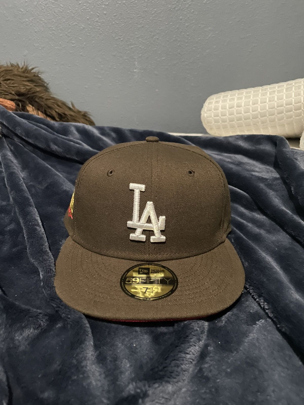 New Era LA brown fitted hat | Grailed