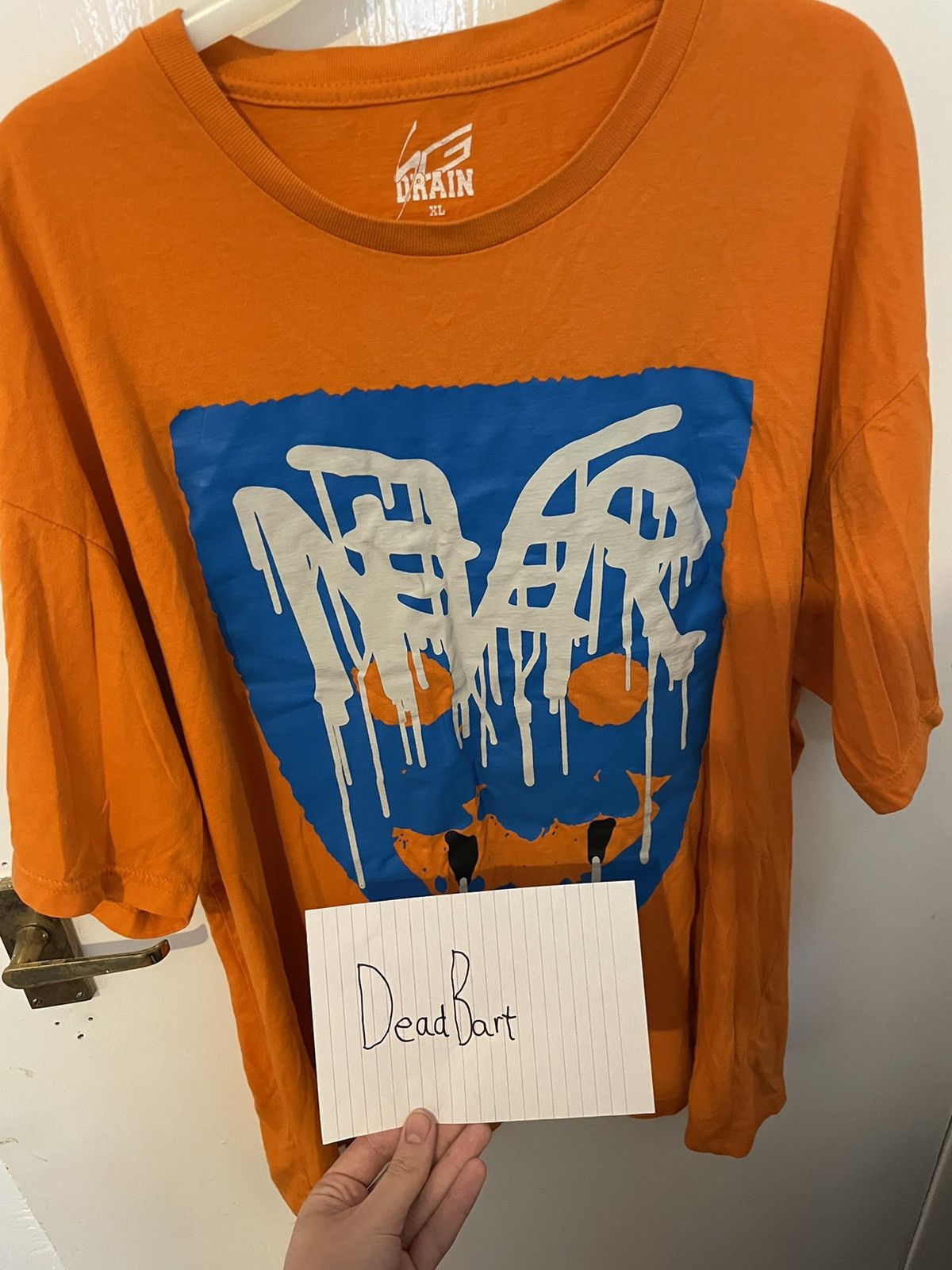 Drain Gang SG Drain Gang NeVeR T-Shirt Size US XL / EU 56 / 4 - 1 Thumbnail