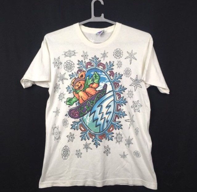 Grateful Dead Vintage 1994 The Grateful Dead Over Print Tee Size US L / EU 52-54 / 3 - 1 Thumbnail