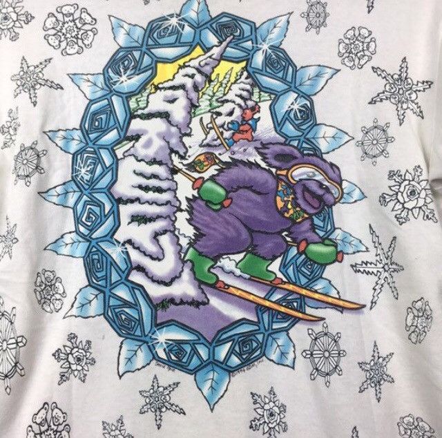 Grateful Dead Vintage 1994 The Grateful Dead Over Print Tee Size US L / EU 52-54 / 3 - 3 Thumbnail