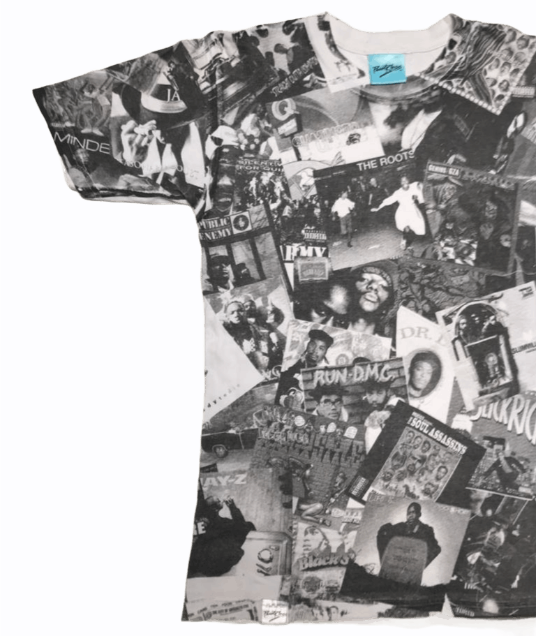 If Six Was Nine × Rap Tees × Vintage Vintage 90s Paid bless Tee full print Size US M / EU 48-50 / 2 - 4 Thumbnail