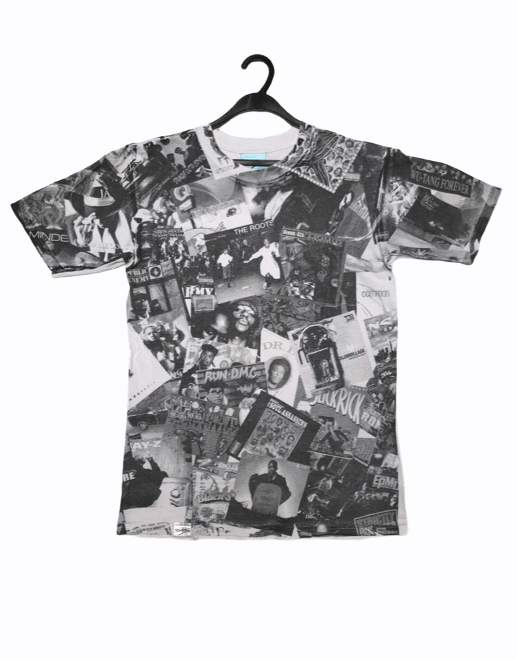 If Six Was Nine × Rap Tees × Vintage Vintage 90s Paid bless Tee full print Size US M / EU 48-50 / 2 - 1 Thumbnail