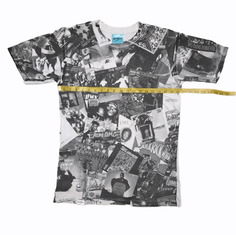 If Six Was Nine × Rap Tees × Vintage Vintage 90s Paid bless Tee full print Size US M / EU 48-50 / 2 - 11 Thumbnail