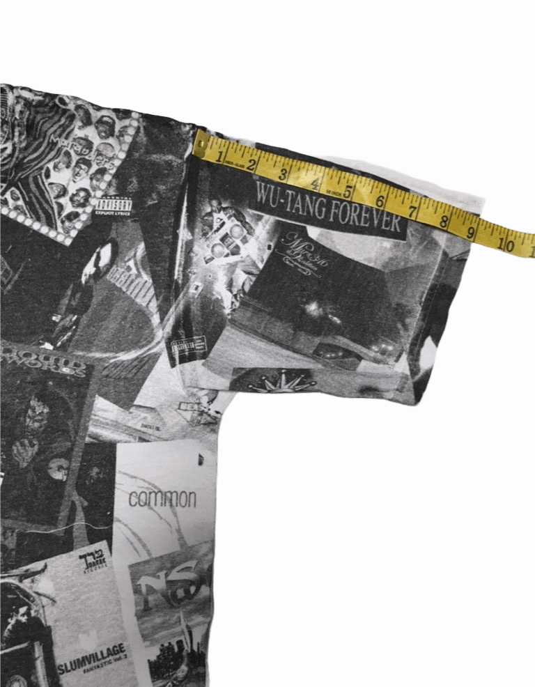 If Six Was Nine × Rap Tees × Vintage Vintage 90s Paid bless Tee full print Size US M / EU 48-50 / 2 - 15 Thumbnail