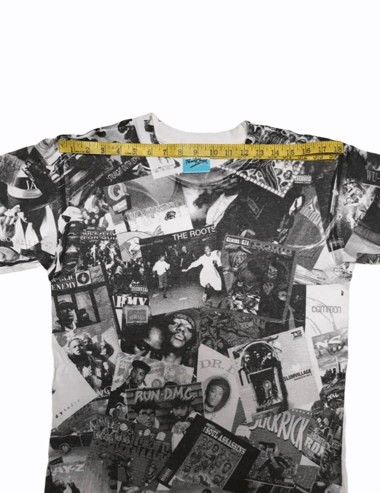 If Six Was Nine × Rap Tees × Vintage Vintage 90s Paid bless Tee full print Size US M / EU 48-50 / 2 - 14 Thumbnail