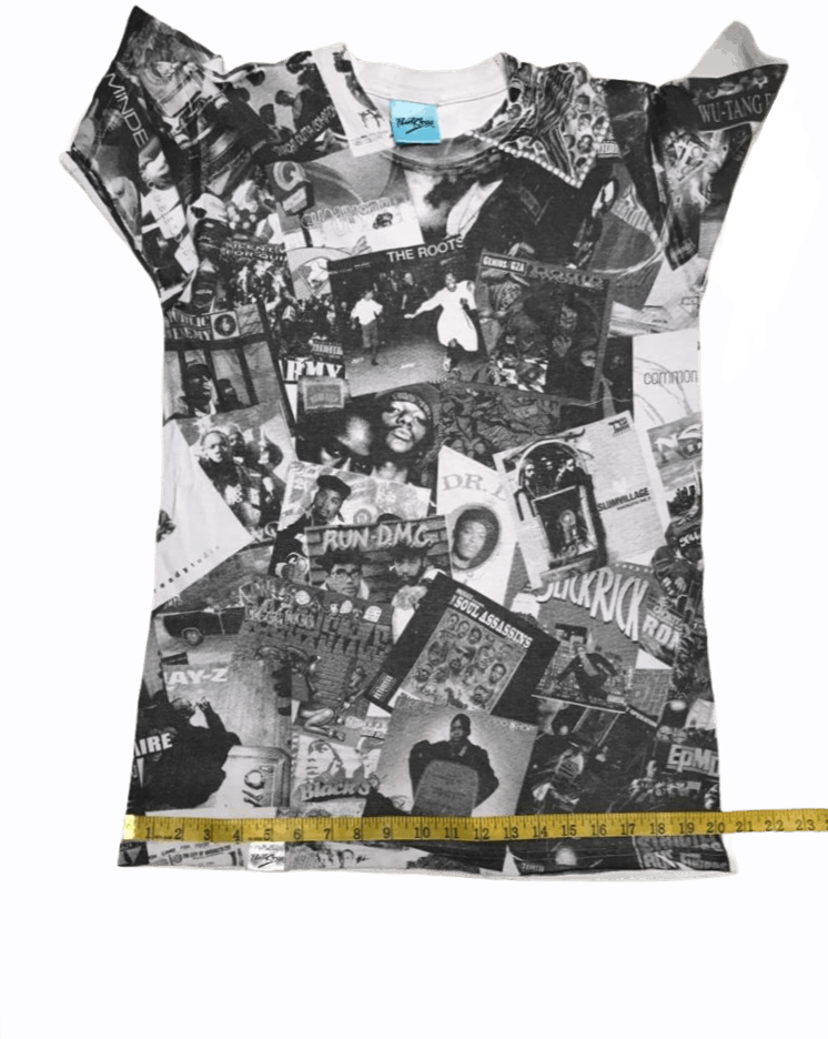 If Six Was Nine × Rap Tees × Vintage Vintage 90s Paid bless Tee full print Size US M / EU 48-50 / 2 - 12 Thumbnail