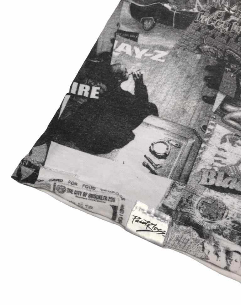 If Six Was Nine × Rap Tees × Vintage Vintage 90s Paid bless Tee full print Size US M / EU 48-50 / 2 - 8 Thumbnail