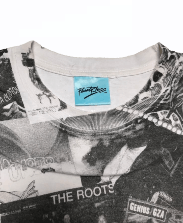 If Six Was Nine × Rap Tees × Vintage Vintage 90s Paid bless Tee full print Size US M / EU 48-50 / 2 - 6 Thumbnail