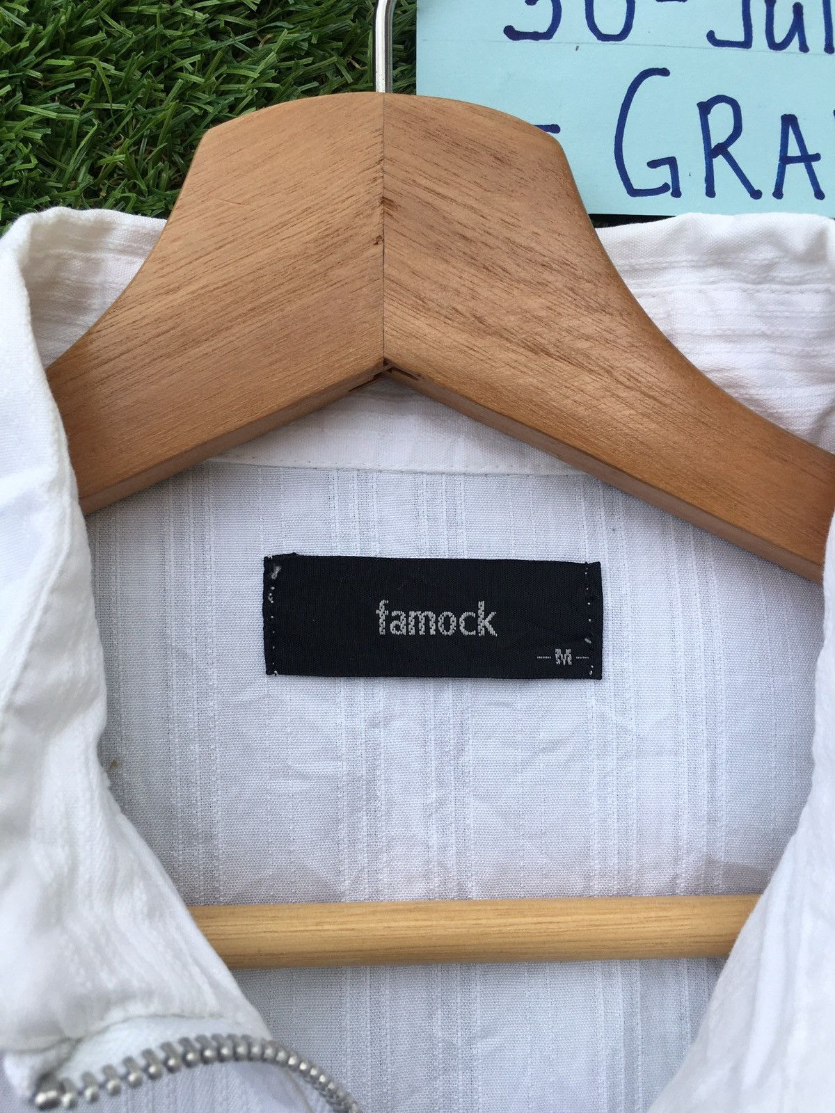 Japanese Brand Rare Famock White Jacket Japanese Brand Size US M / EU 48-50 / 2 - 7 Thumbnail