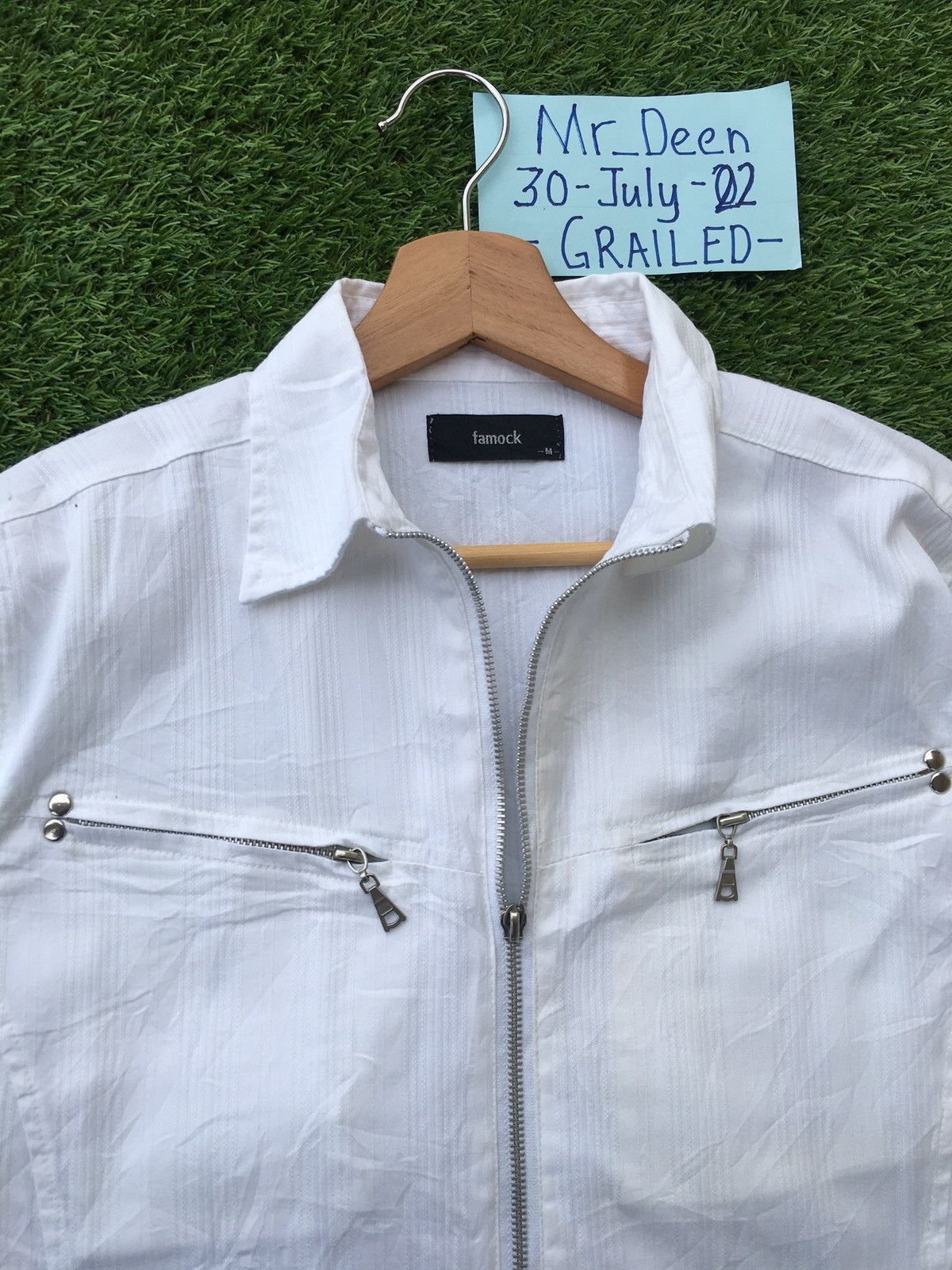 Japanese Brand Rare Famock White Jacket Japanese Brand Size US M / EU 48-50 / 2 - 6 Thumbnail