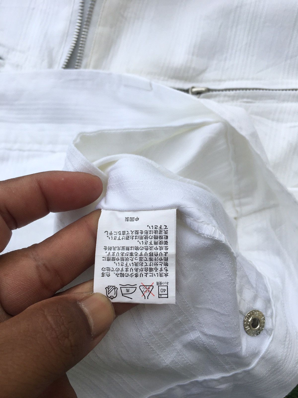 Japanese Brand Rare Famock White Jacket Japanese Brand Size US M / EU 48-50 / 2 - 10 Thumbnail