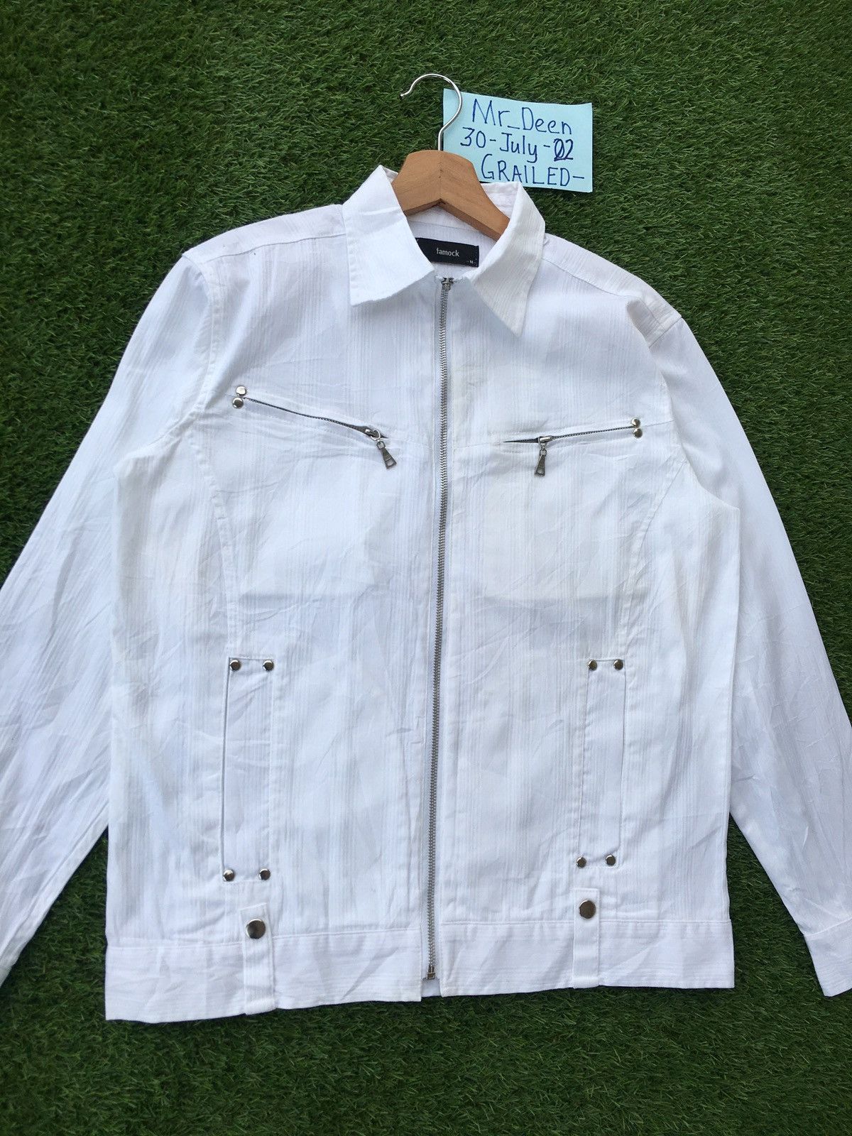 Japanese Brand Rare Famock White Jacket Japanese Brand Size US M / EU 48-50 / 2 - 3 Thumbnail