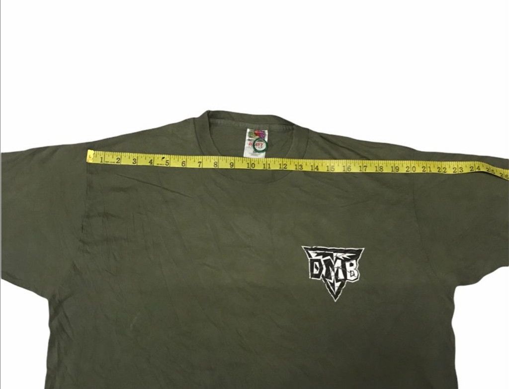 Band Tees × Vintage Vintage 90s DAVE MATTHEWS BAND Single Stitch T-shirt USA Size US XL / EU 56 / 4 - 14 Thumbnail