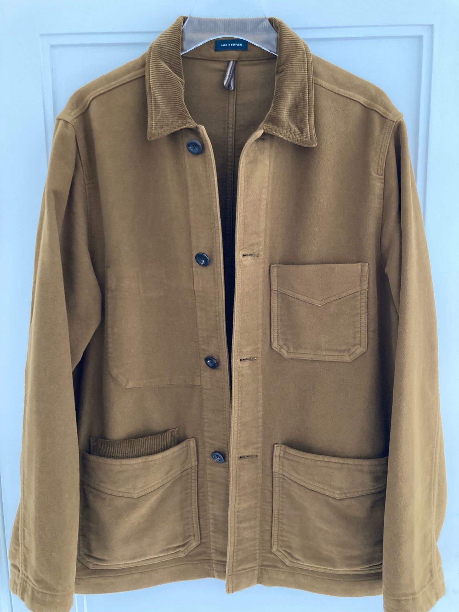 Aime Leon Dore ALD x Drakes 2020 Moleskin Corduroy Work / Chore Jacket ...