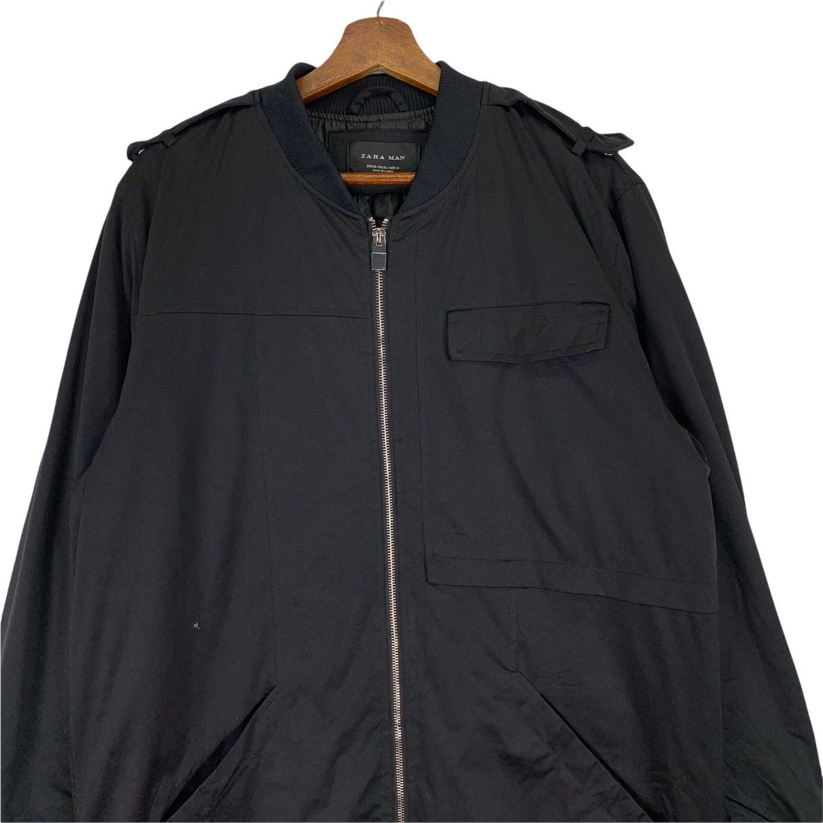 Zara Vintage 90s Zara Man Trench Jacket Size US XL / EU 56 / 4 - 2 Thumbnail