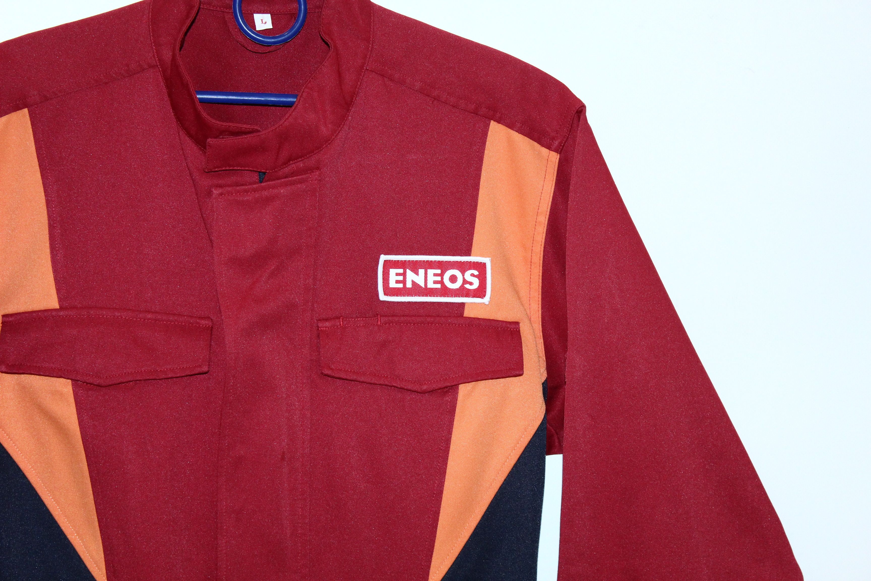 Sports Specialties 🔥Vtg ENEOS Japan Racing Sanforized Worker Coverall Size US 32 / EU 48 - 5 Thumbnail