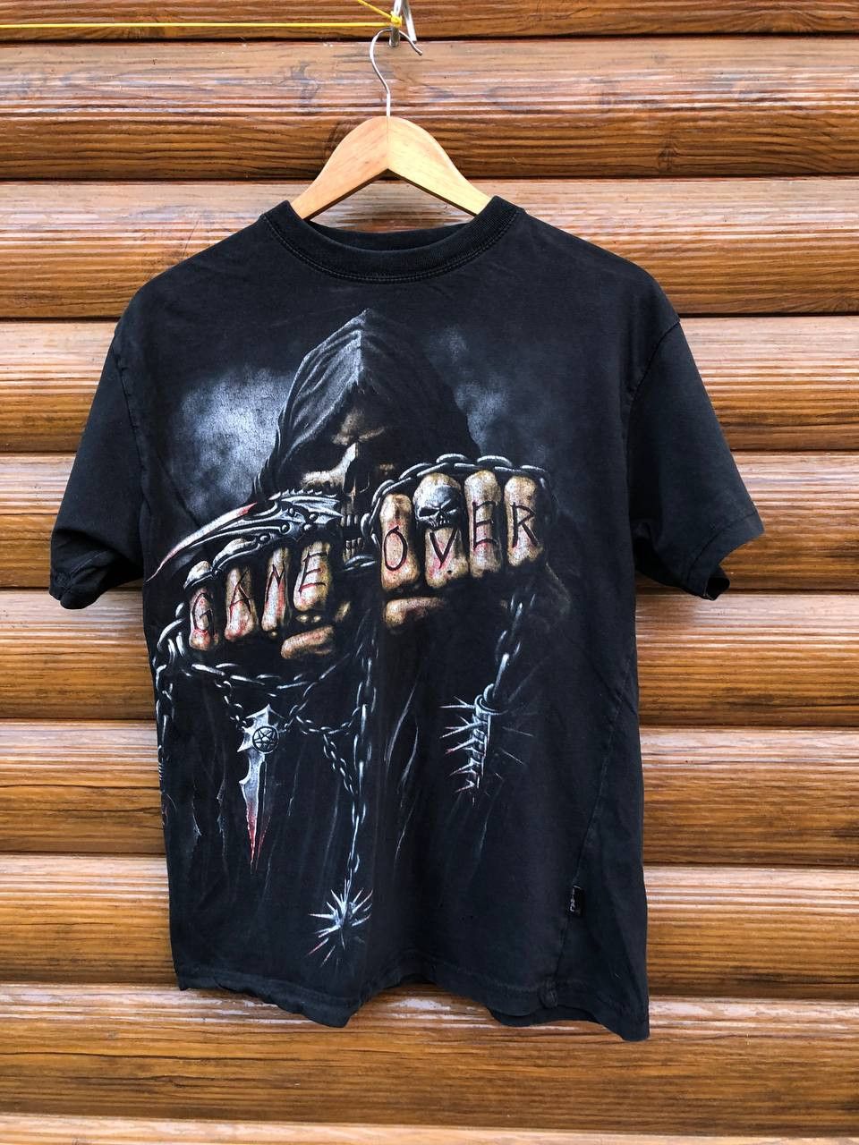Vintage Game over t shirt rock Size US S / EU 44-46 / 1 - 1 Thumbnail