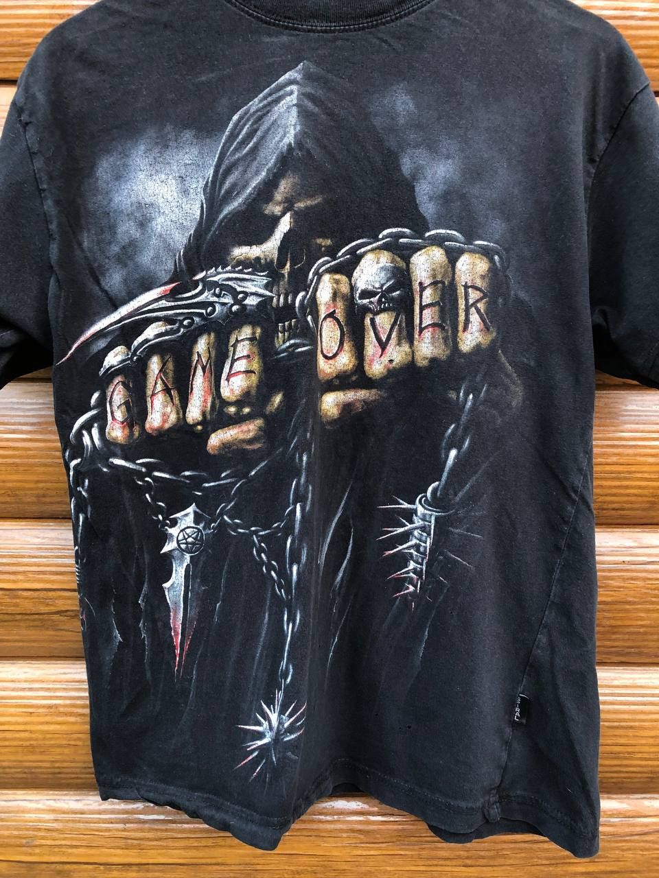 Vintage Game over t shirt rock Size US S / EU 44-46 / 1 - 2 Thumbnail