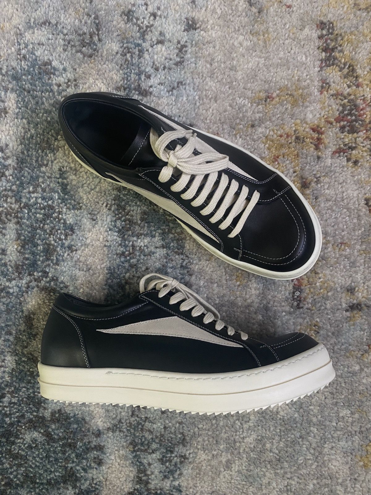 RICK OWENS FW22 VANS VINTAGE SNEAKS 43-