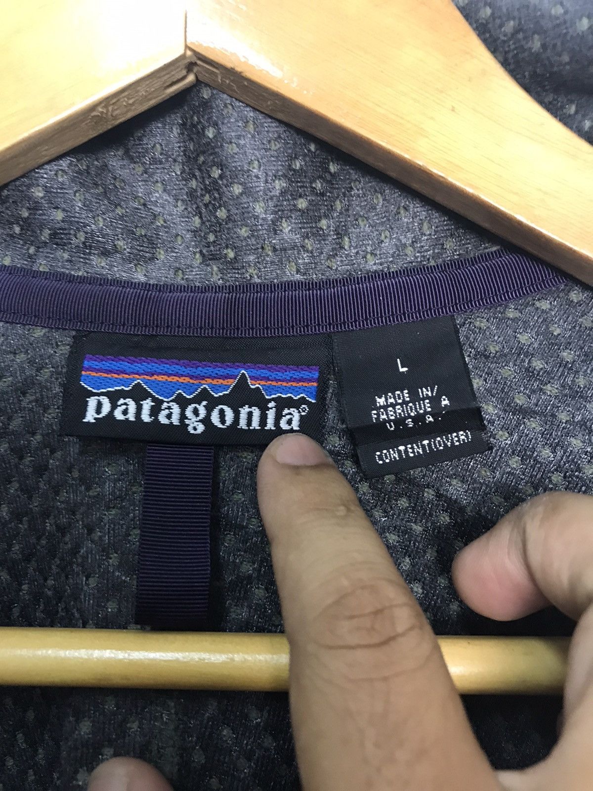 Patagonia × Vintage Vintage Patagonia Fleece Jacket Made in usa Size US L / EU 52-54 / 3 - 6 Thumbnail