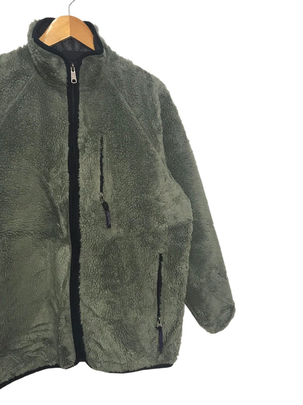 Patagonia × Vintage Vintage Patagonia Fleece Jacket Made in usa Size US L / EU 52-54 / 3 - 3 Thumbnail