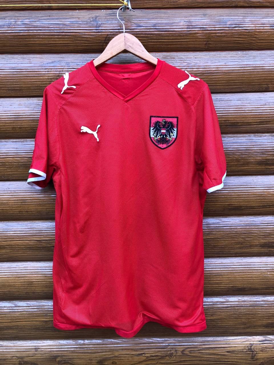 Puma Puma Austria National Team Soccer Jersey Football Size US L / EU 52-54 / 3 - 1 Thumbnail