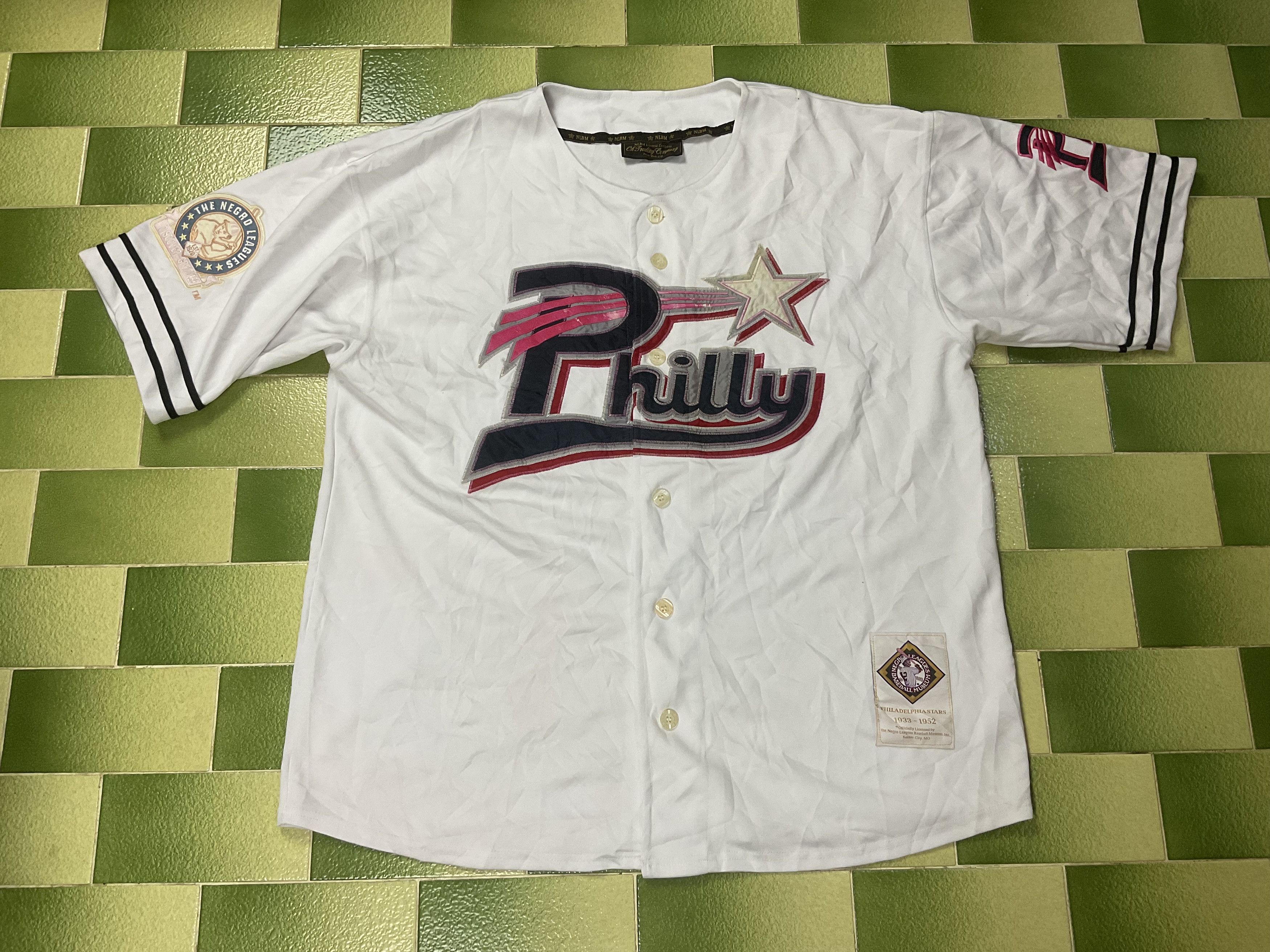Vintage NLBM Philly Stars Philadelphia Negro League Jersey