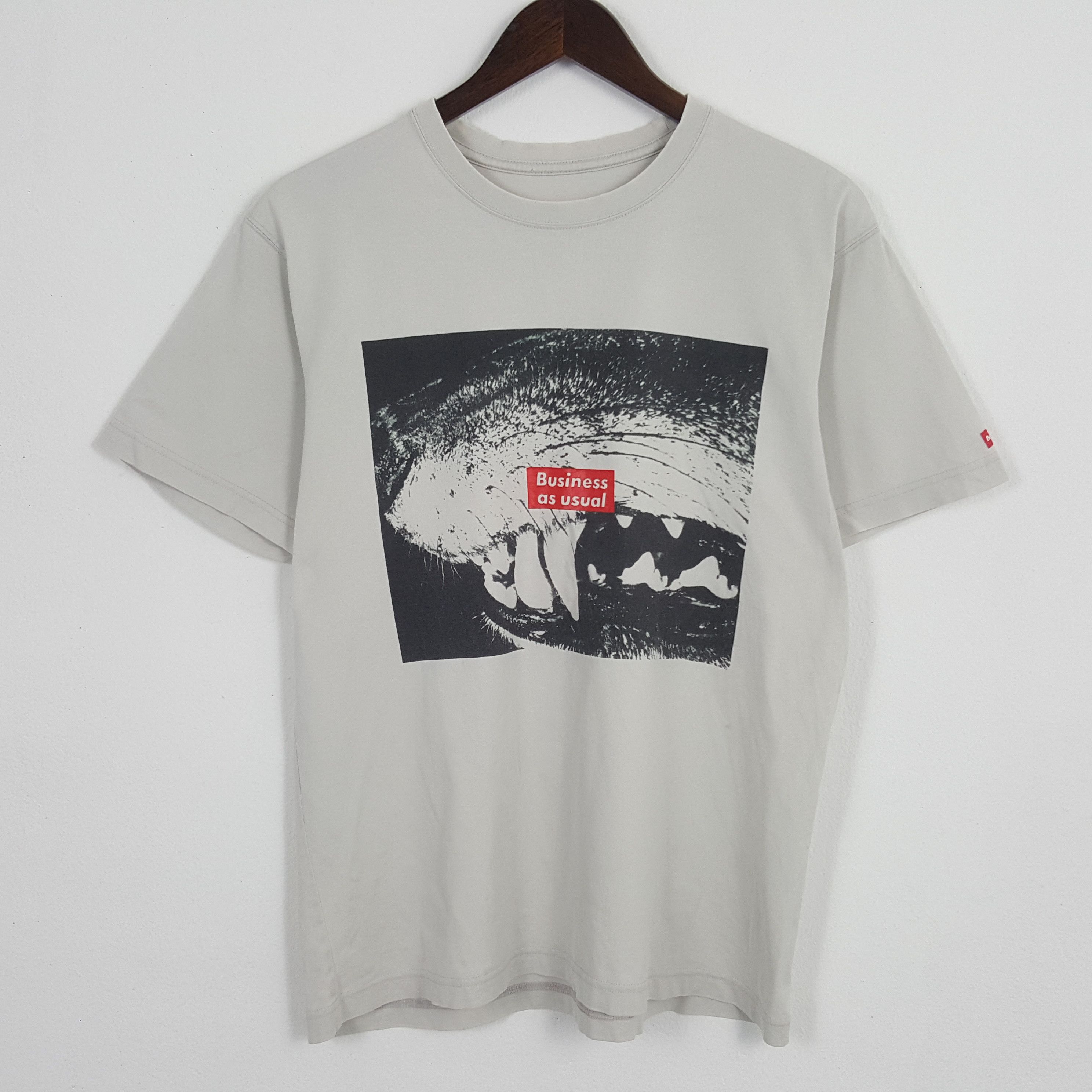 トップス OLD SUPREME 1998 Barbara Kruger Tee 90s SUPREME/Barbara Kruger Box Logo Tee/1998年/L相当/バーバラ