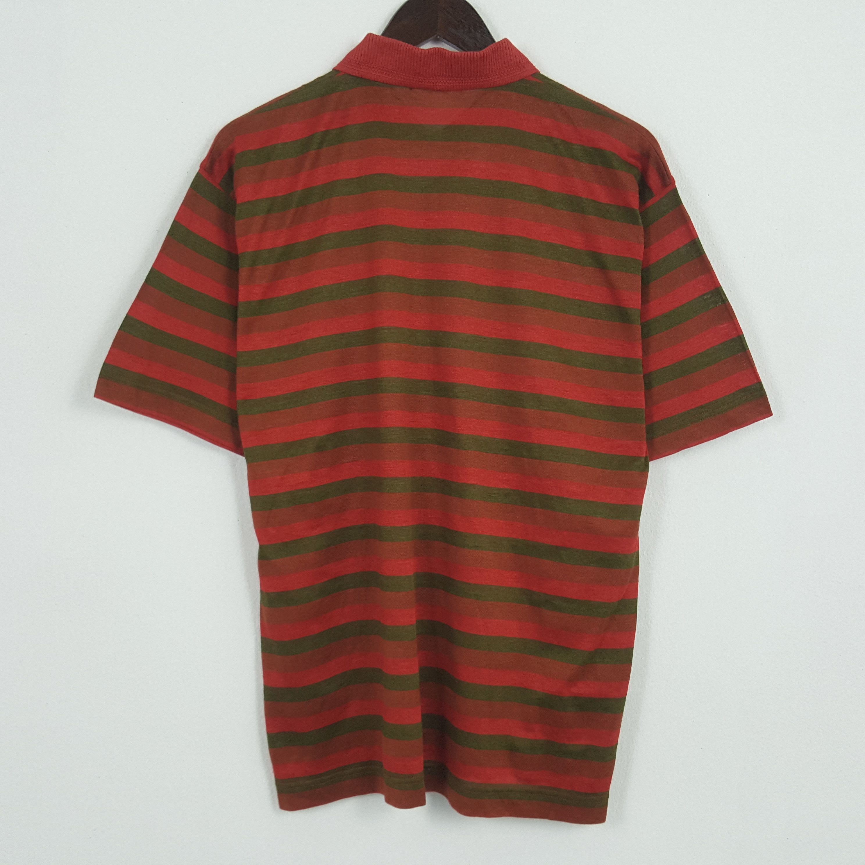 Vintage Christian Dior Monsieur Striped Collar Shirt