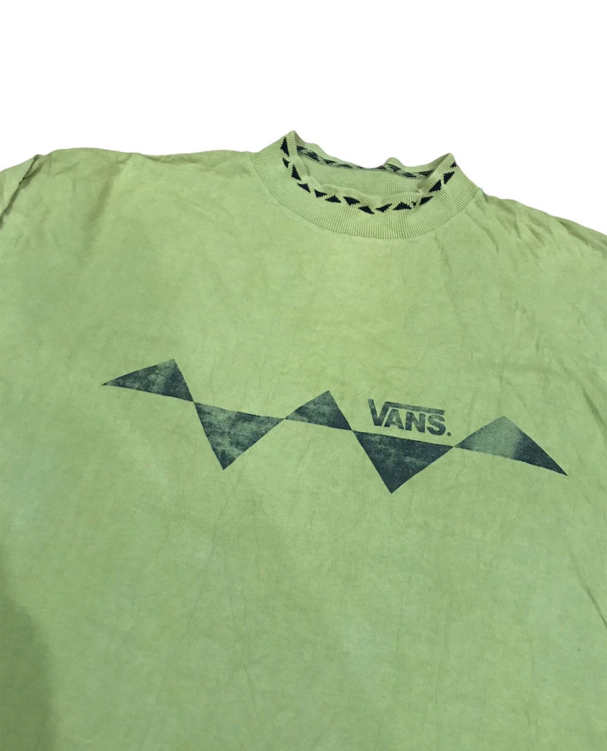 Vans × Vintage Vintage 90s Vans Long Sleeve Crewneck Shirt Size US L / EU 52-54 / 3 - 2 Thumbnail